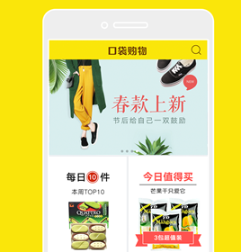 口袋購物商城APP開(kāi)發(fā)